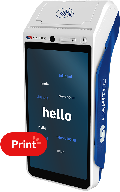 Print card machine image